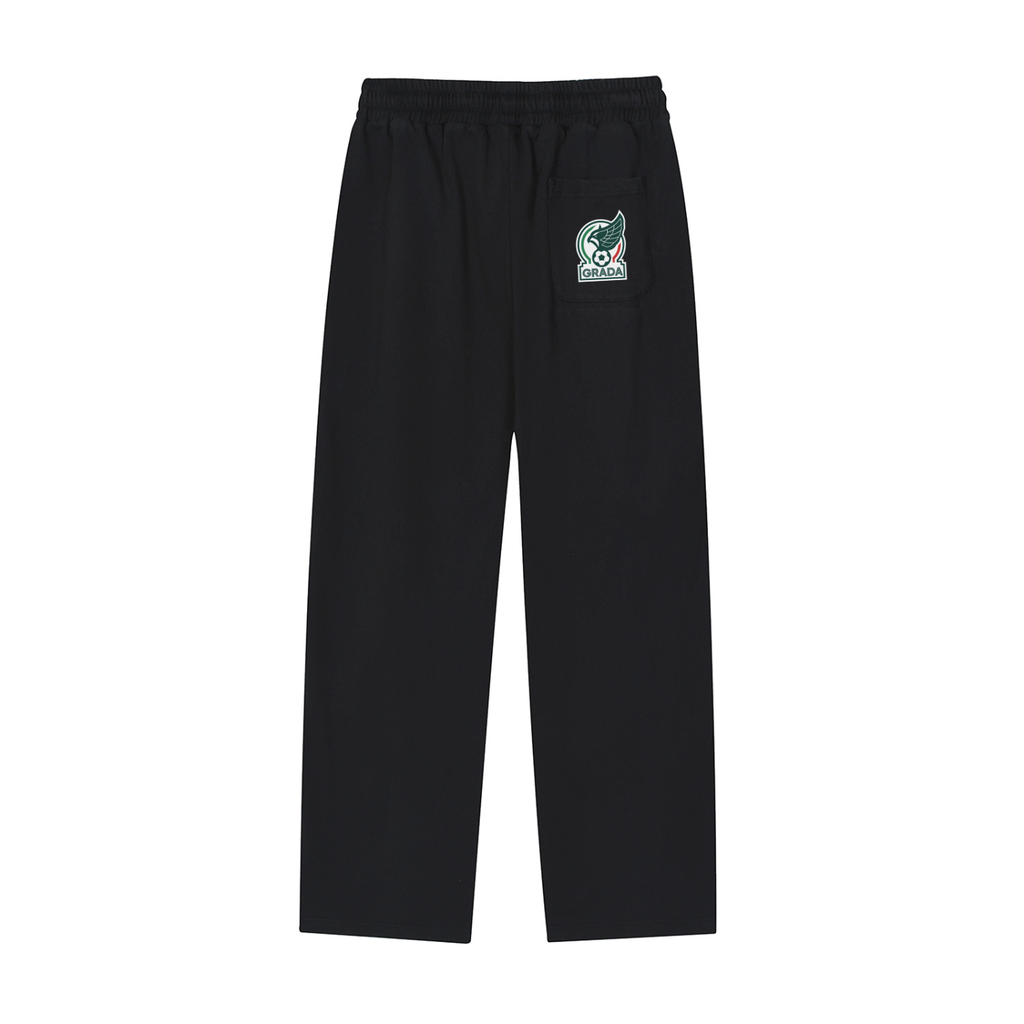 Mexico Reflection Striped Straight-Leg Sweats