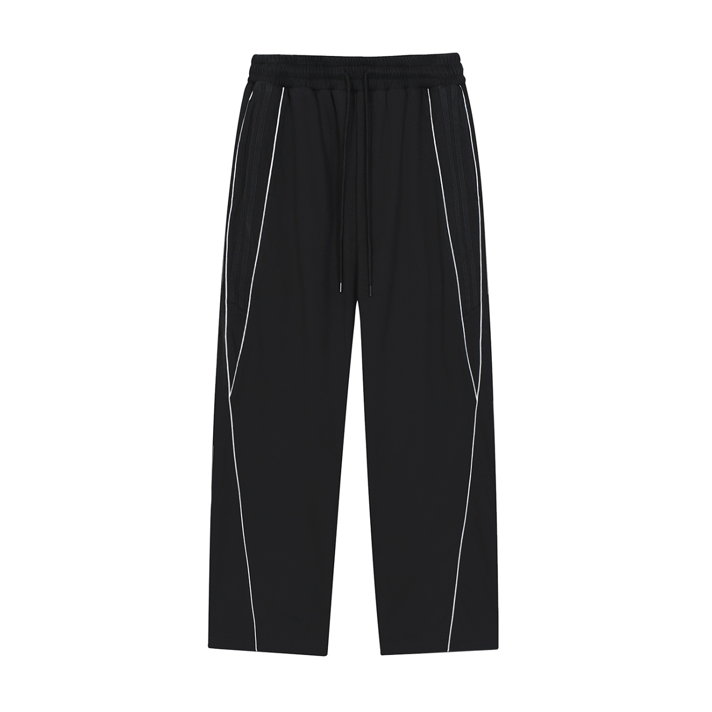 Mexico Reflection Striped Straight-Leg Sweats
